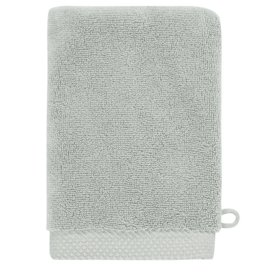 Sensei Maison 3 gants de toilette Zéro Twist 560 g/m² Gris Perle 16x22 cm SENSOFT* Gant De Toilette