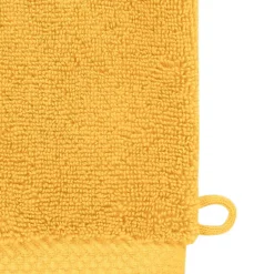 Sensei Maison 3 gants de toilette Zéro Twist 560 g/m² Safran 16x22 cm SENSOFT