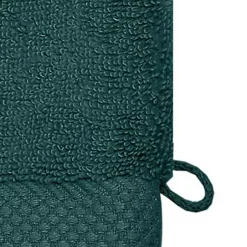 Sensei Maison 3 gants de toilette Zéro Twist 560 g/m² Petrol 16x22 cm SENSOFT* Gant De Toilette