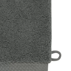 Sensei Maison 3 gants de toilette Zéro Twist 560 g/m² Anthracite 16x22 cm SENSOFT
