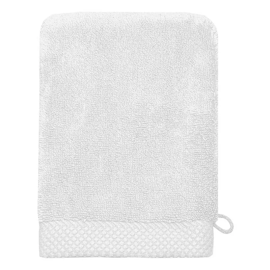 Sensei Maison 3 gants de toilette Zéro Twist 560 g/m² Blanc 16x22 cm SENSOFT* Gant De Toilette