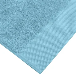 Sensei Maison 3 grandes serviettes invité Zéro Twist 560 g/m² Cobalt 40x60 cm SENSOFT* Serviette De Toilette
