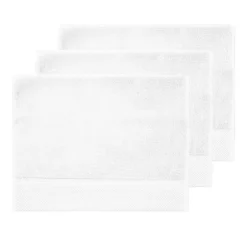 Sensei Maison 3 grandes serviettes invité Zéro Twist 560 g/m² Blanc 40x60 cm SENSOFT* Serviette De Toilette