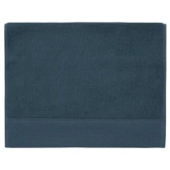 Sensei Maison 3 grandes serviettes invité Zéro Twist 560 g/m² Denim 40x60 cm SENSOFT* Serviette De Toilette