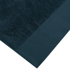 Sensei Maison 3 grandes serviettes invité Zéro Twist 560 g/m² Denim 40x60 cm SENSOFT* Serviette De Toilette