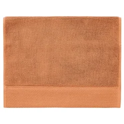 Sensei Maison 3 grandes serviettes invité Zéro Twist 560 g/m² Brique 40x60 cm SENSOFT* Serviette De Toilette