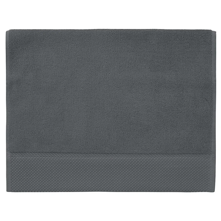 Sensei Maison 3 grandes serviettes invité Zéro Twist 560 g/m² Ardoise 40x60 cm SENSOFT