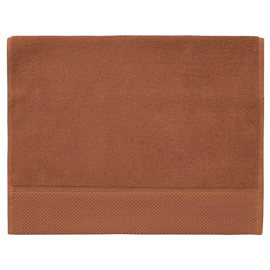 Sensei Maison 3 grandes serviettes invité Zéro Twist 560 g/m² Auburn 40x60 cm SENSOFT