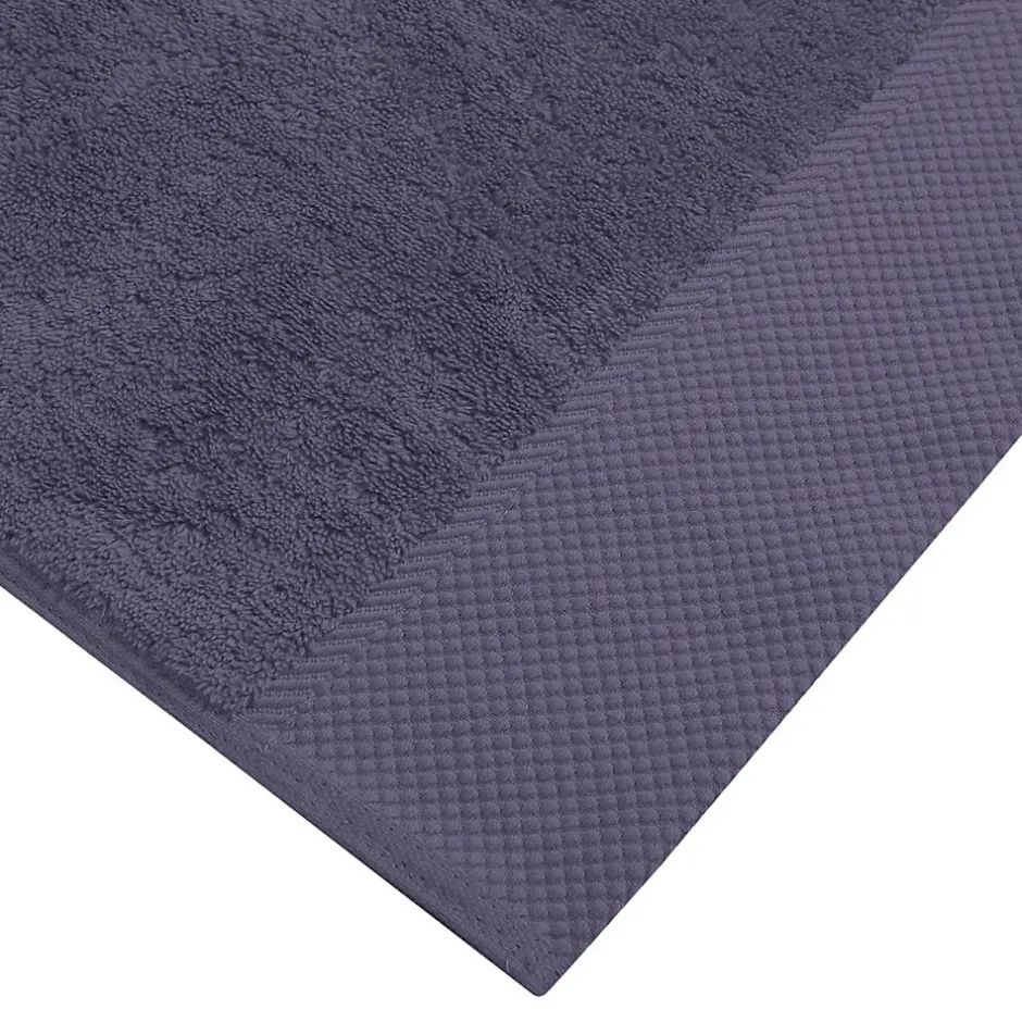 Sensei Maison 3 grandes serviettes invité Zéro Twist 560 g/m² Myrtille 40x60 cm SENSOFT