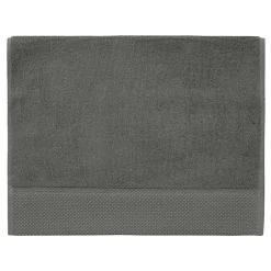 Sensei Maison 3 grandes serviettes invité Zéro Twist 560 g/m² Anthracite 40x60 cm SENSOFT* Serviette De Toilette