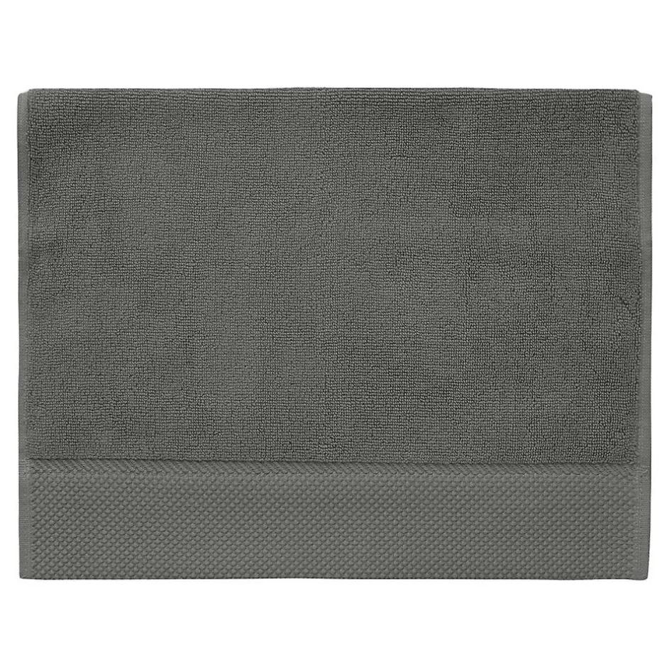 Sensei Maison 3 grandes serviettes invité Zéro Twist 560 g/m² Anthracite 40x60 cm SENSOFT* Serviette De Toilette