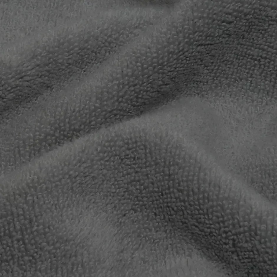 Sensei Maison 3 grandes serviettes invité Zéro Twist 560 g/m² Anthracite 40x60 cm SENSOFT* Serviette De Toilette