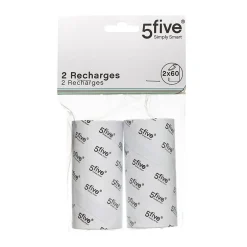 5Five 2 recharges brosse à vêtements -