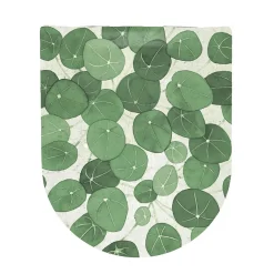 Olfa Abattant easy clip avec descente assistée feuilles de Piléa (49.5x38 cm - Blanc)* Abattant Wc