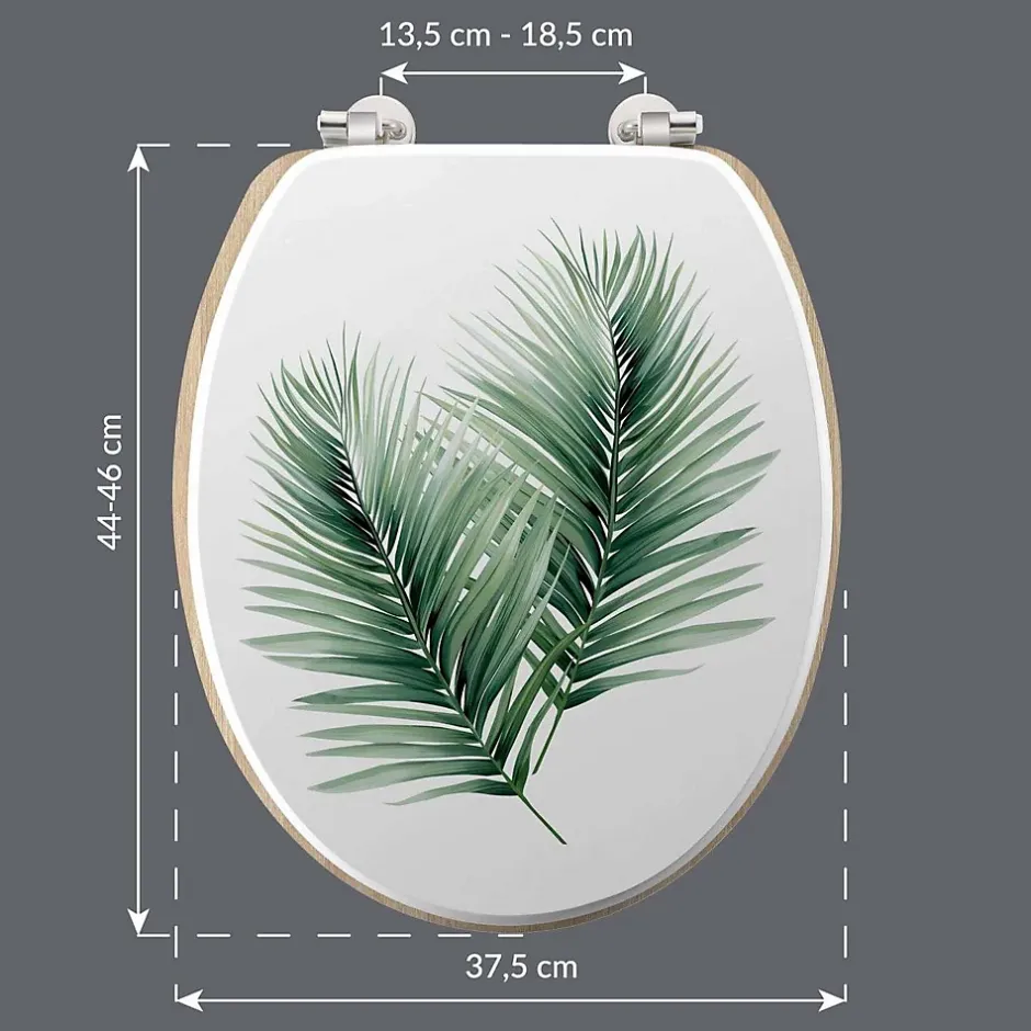 Douceur D'Intérieur Abattant et brosse WC Varadero