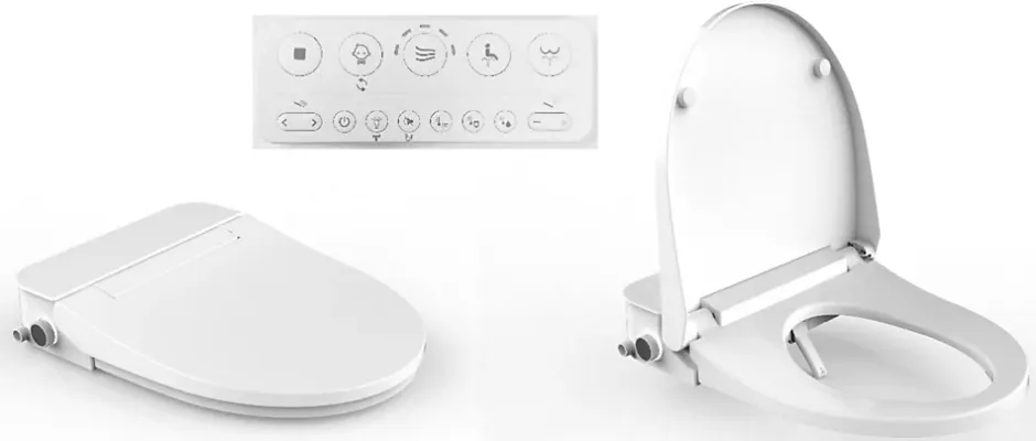 Toptoilet Abattant japonais Gold Connect