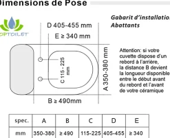 Toptoilet Abattant japonais Luxe Ultimate* Wc Japonais