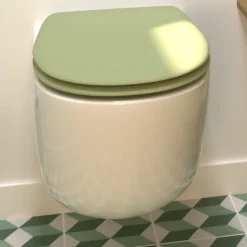 Olfa Abattant uni et déclipsable (36x46 cm - Vert tilleul)* Abattant Wc