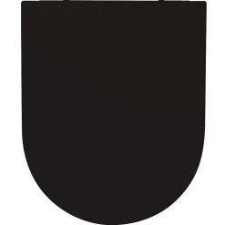 Gelco Design Abattant pour wc déclipsable flat noir* Abattant Wc
