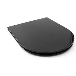 Gelco Design Abattant pour wc déclipsable flat noir* Abattant Wc