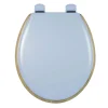 Olfa Abattant traditionnel "rétro pastel" (47x38 cm - Bleu)* Abattant Wc