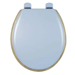 Olfa Abattant traditionnel "rétro pastel" (47x38 cm - Bleu)* Abattant Wc