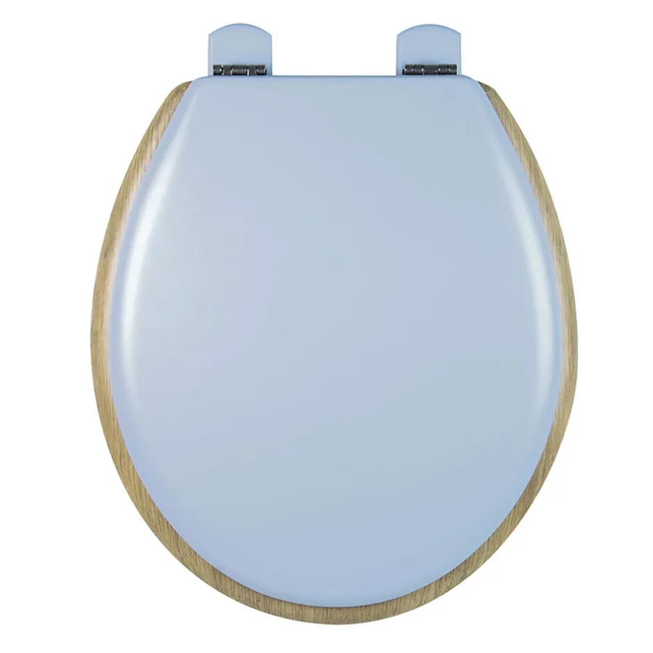 Olfa Abattant traditionnel "rétro pastel" (47x38 cm - Bleu)* Abattant Wc