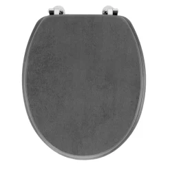 Douceur D'Intérieur Abattant wc - Effet béton (46x37 cm - Gris)
