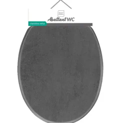 Douceur D'Intérieur Abattant wc - Effet béton (46x37 cm - Gris)