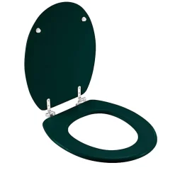 Douceur D'Intérieur Abattant WC 37.5 x 46 cm en MDF imprimé Jade