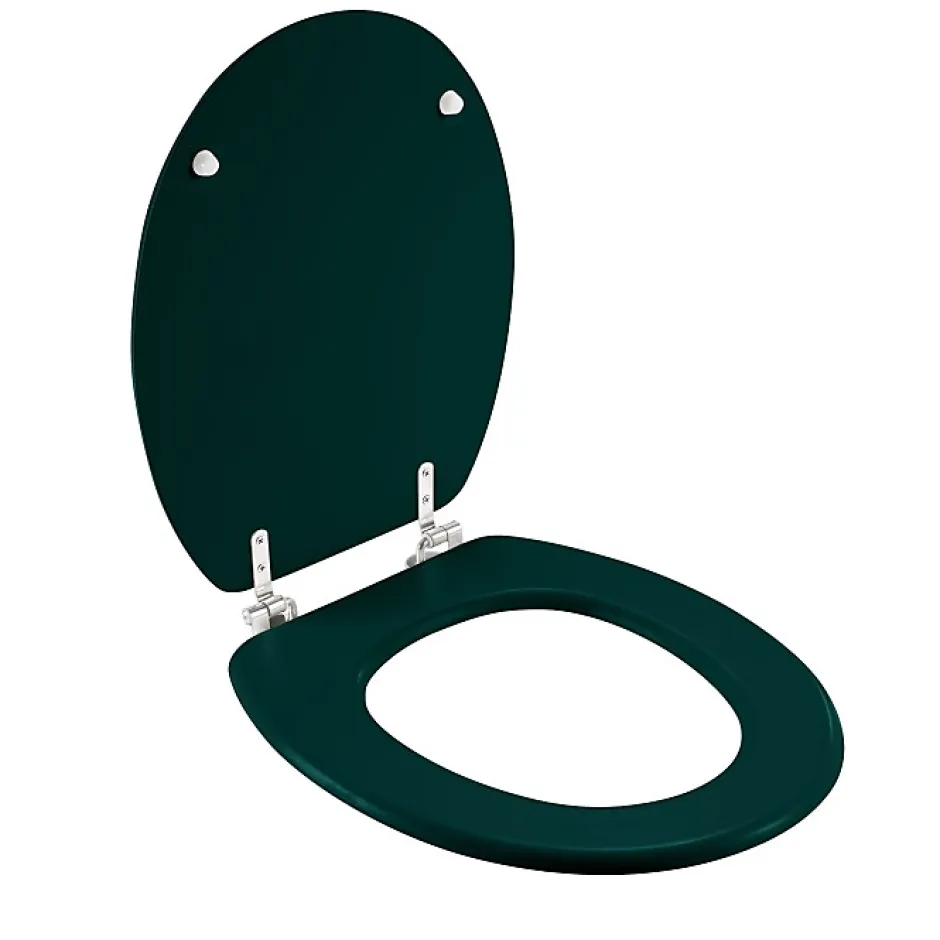 Douceur D'Intérieur Abattant WC 37.5 x 46 cm en MDF imprimé Jade
