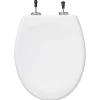5Five Abattant WC antibactérien blanc à clipser avec frein de chute* Abattant Wc