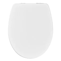 GoodHome Abattant WC avec frein de fermeture, blanc, Morava* Abattant Wc
