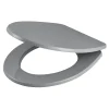 GoodHome Abattant WC avec frein de fermeture, gris, Morava* Abattant Wc