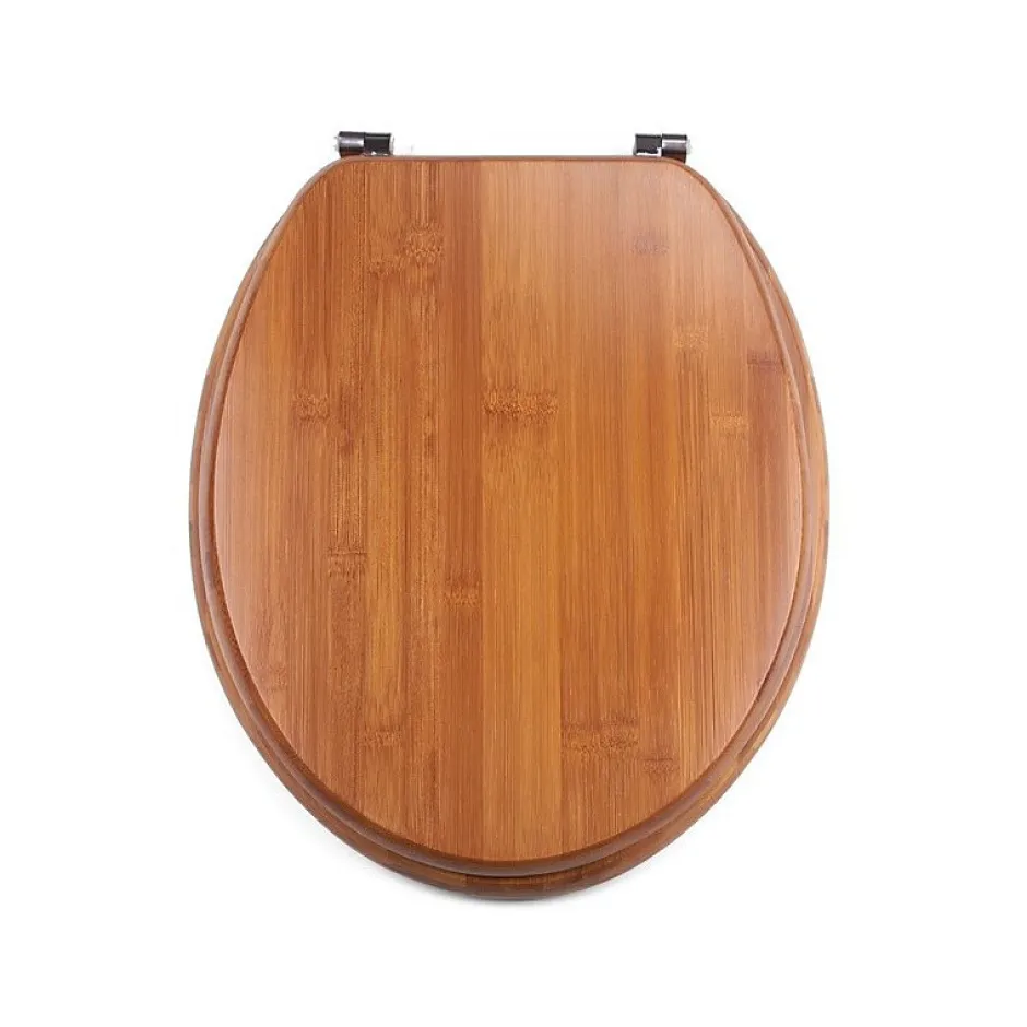 MSV Abattant wc Bambou Charnières Inox* Abattant Wc