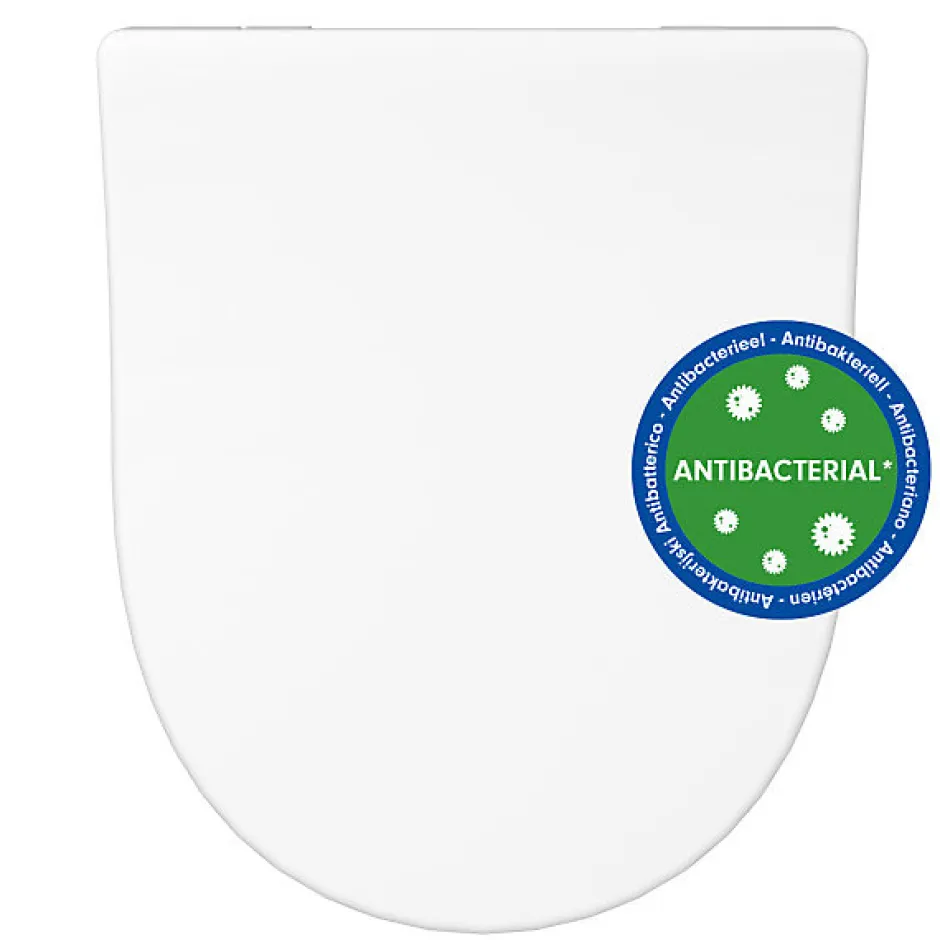 Bemis Abattant WC blanc brillant D-Shape* Abattant Wc