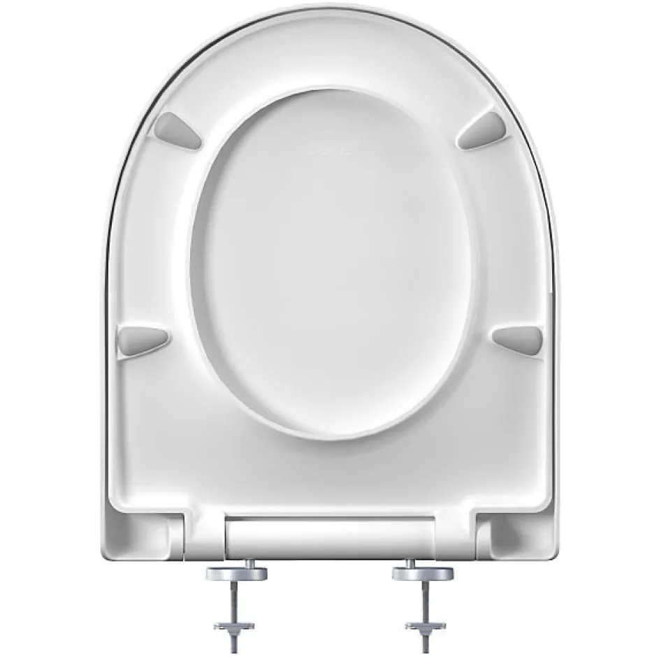 Bemis Abattant WC blanc brillant D-Shape* Abattant Wc