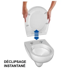 Bemis Abattant WC blanc brillant Classic* Abattant Wc