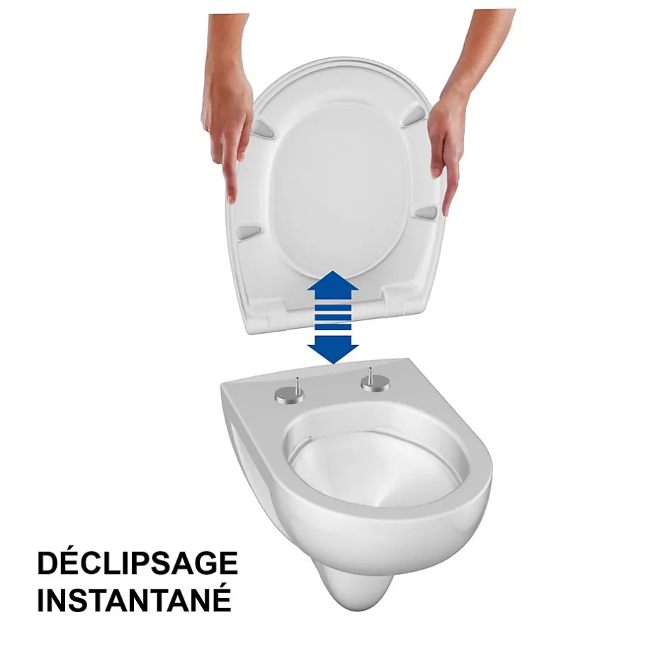 Bemis Abattant WC blanc brillant Classic* Abattant Wc