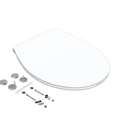 Bemis Abattant WC blanc brillant Slim