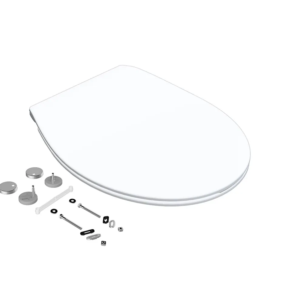 Bemis Abattant WC blanc brillant Slim
