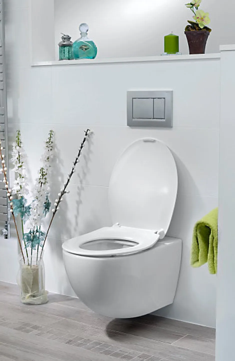 Bemis Abattant WC blanc brillant Slim