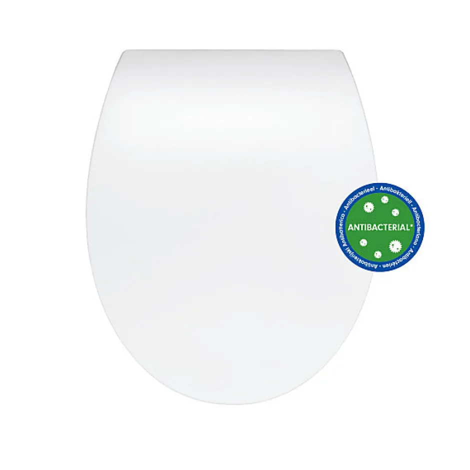 Bemis Abattant WC blanc brillant Slim