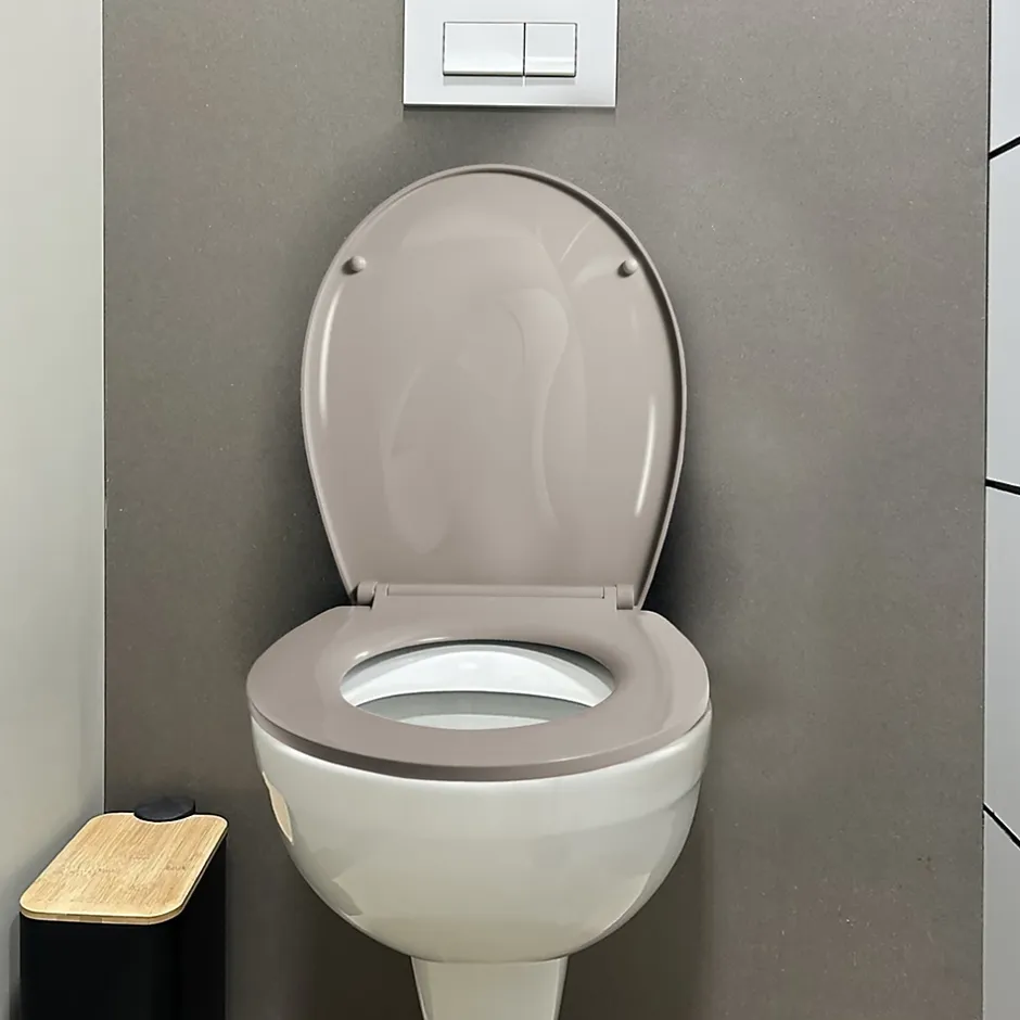 Spirella Abattant WC Brooke coloris taupe* Abattant Wc