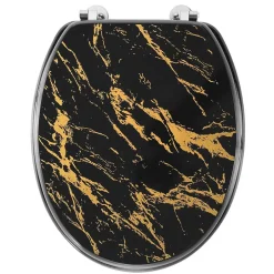 Douceur D'Intérieur Abattant WC charnières métal AQUAMARBRE* Abattant Wc