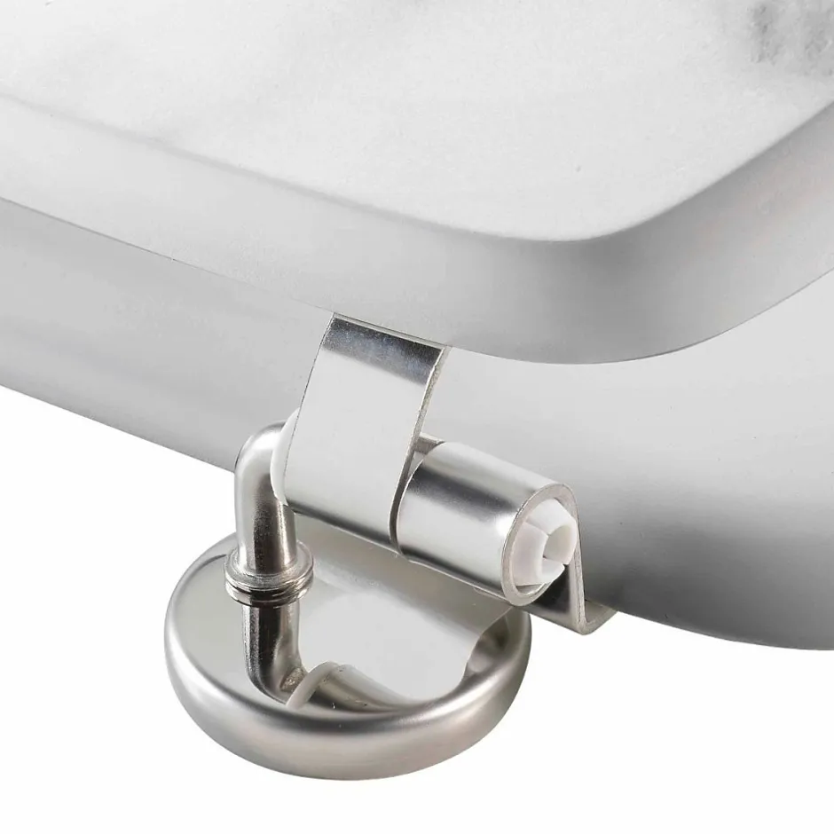 Douceur D'Intérieur Abattant WC charnières métal imprimé MARBRE