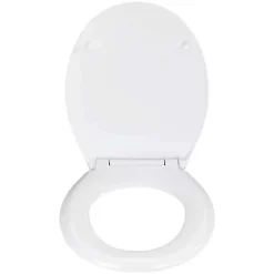 Wenko Abattant WC Chaton - Bois - Blanc et orange* Abattant Wc