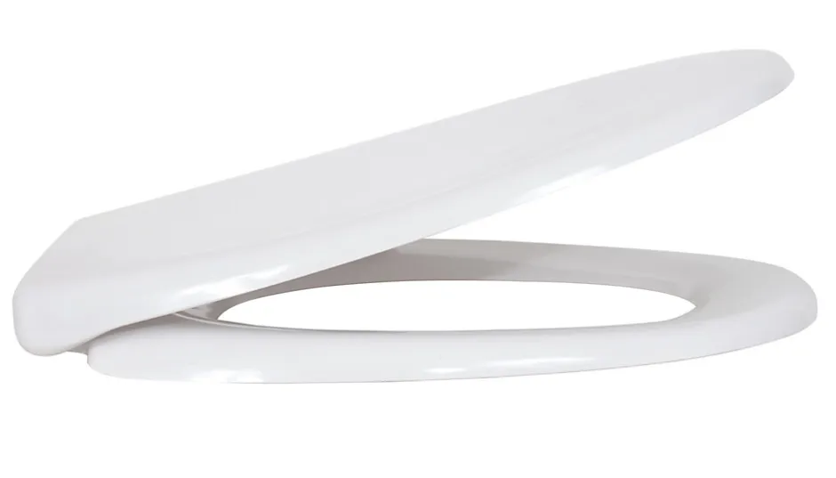 MSV Abattant WC déclipsable avec frein de chute, thermodur blanc,
