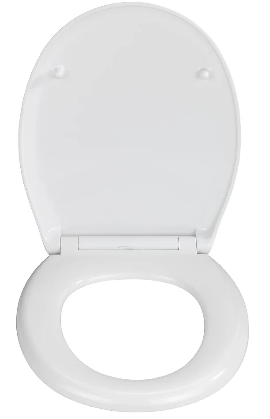 Abattant WC déclipsable blanc avec frein de chute, Rieti
