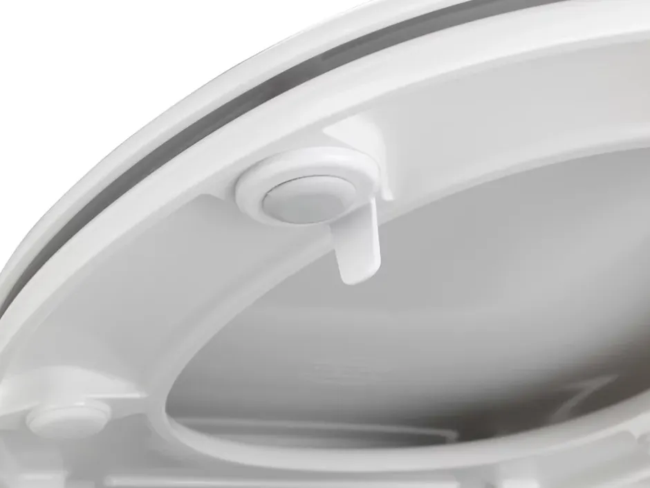 Abattant WC déclipsable blanc avec frein de chute, Rieti